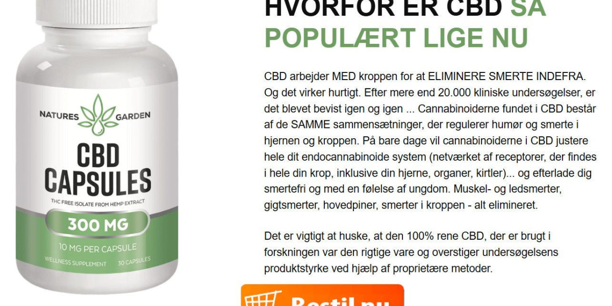 Natures Garden CBD Capsules Danmark anmeldelser