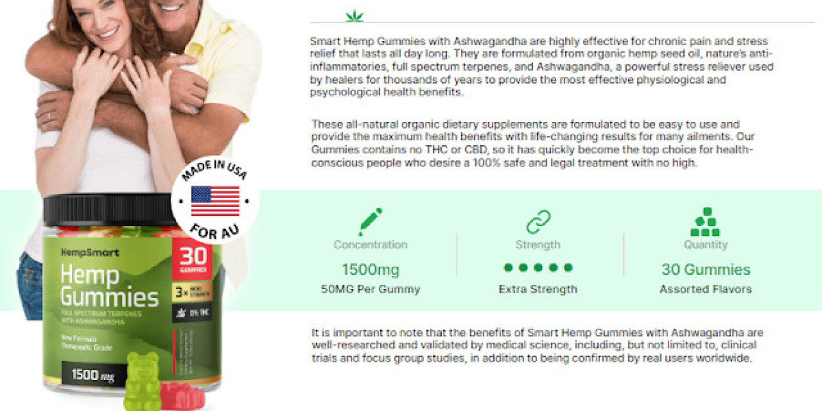 HempSmart CBD Gummies Australia (Official)