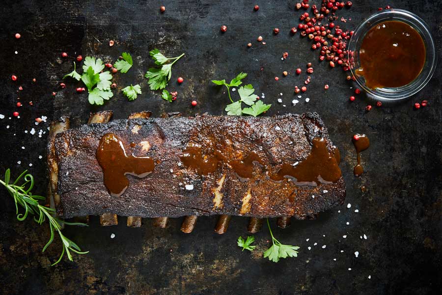Ribs in Coca-Cola Sauce - Borniak Rookovens