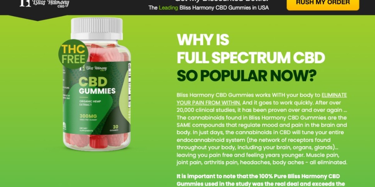Bliss Harmony CBD Gummies Review: Find Harmony