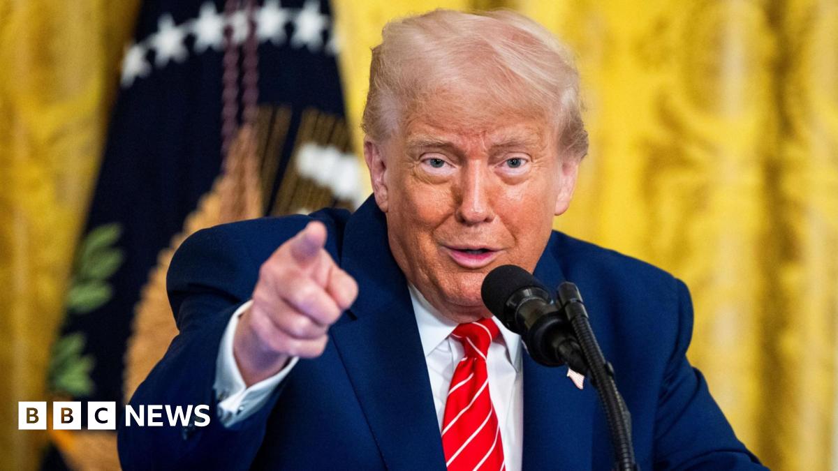 Trump proposes 80% China tariff ahead of trade talks  - BBC News