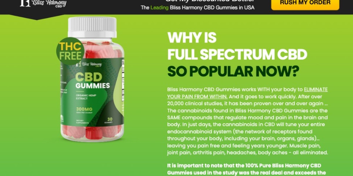 Bliss Harmony CBD Gummies USA Review: Your Path