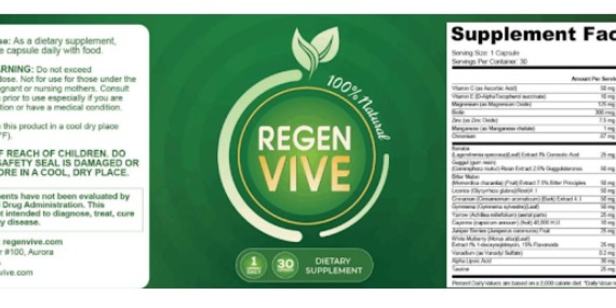 How RegenVive Capsules Will Stabilize Your Bloo