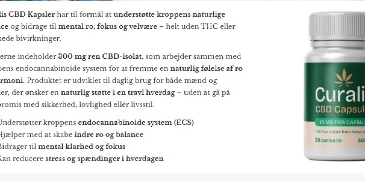 Curalis CBD Capsules: Hvordan vil det forbedre