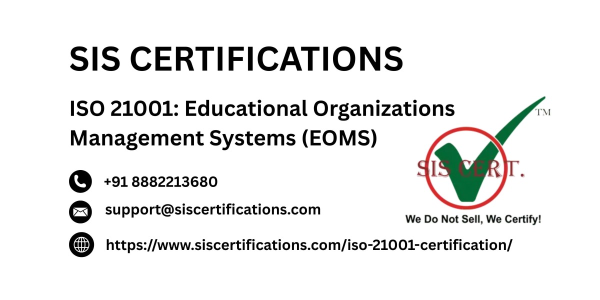 Get ISO 21001 Certification