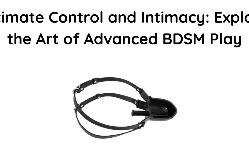 Ultimate Control and Intimacy: Explore the Art of Advanced BDSM Play - Your Ultimate Source for Local News