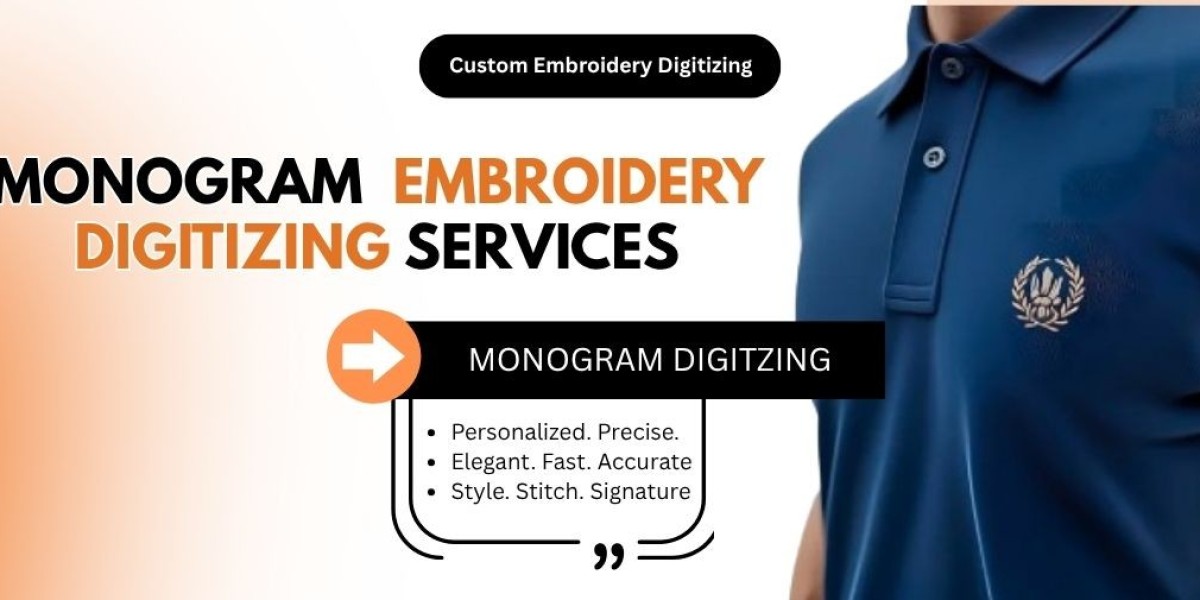 Monogram Embroidery Digitizing Services Guide