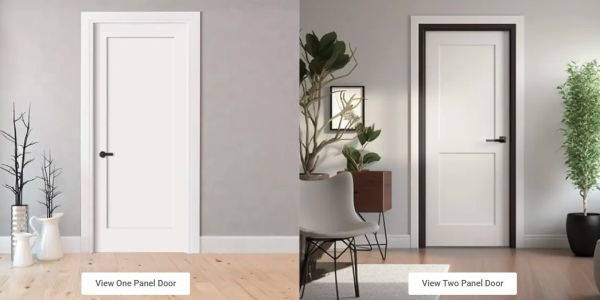 Solid Core Interior Doors and Frosted Glass Doo