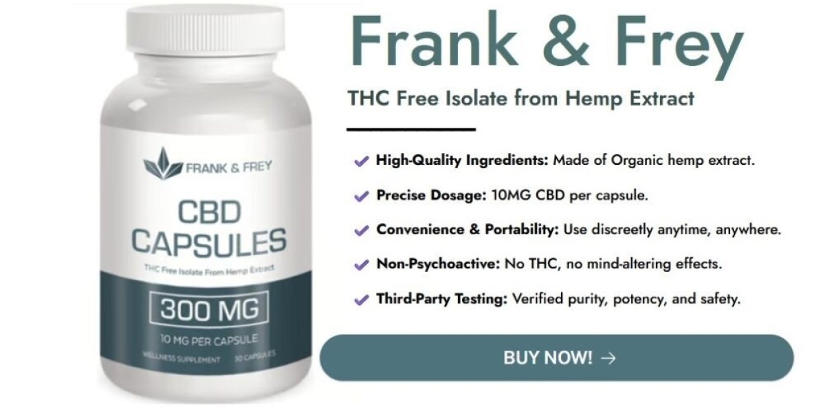 Frank Frey CBD Capsules UK: Official Website