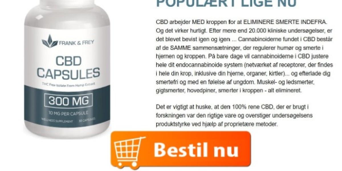 Frank & Frey CBD Kapsler Danmark: Anmeldelse