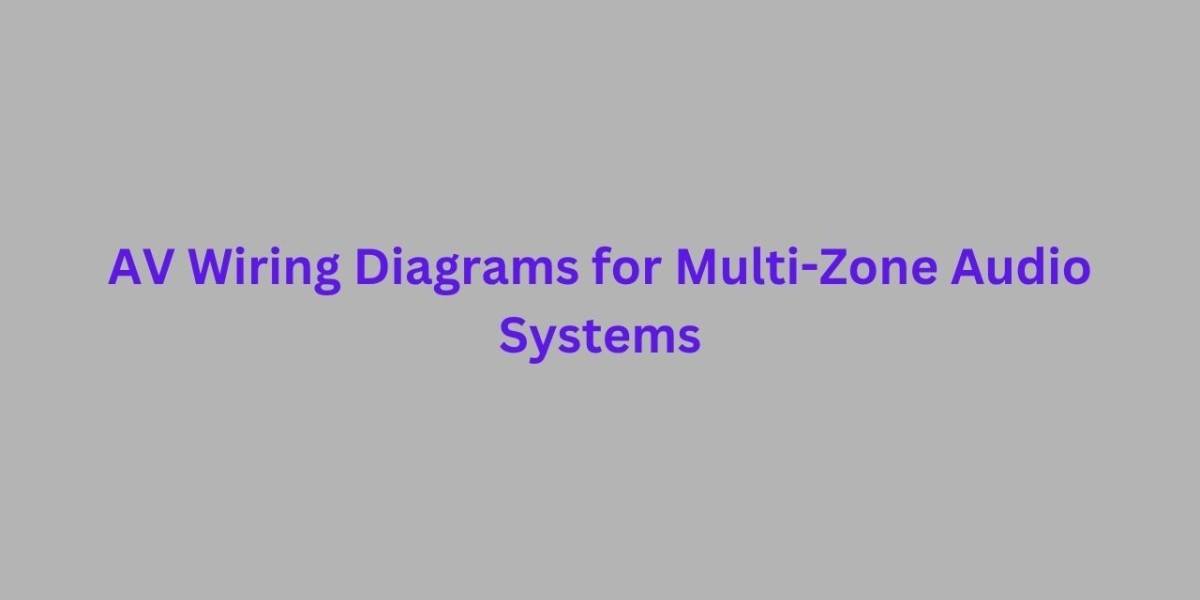 AV Wiring Diagrams for Multi-Zone Audio Systems
