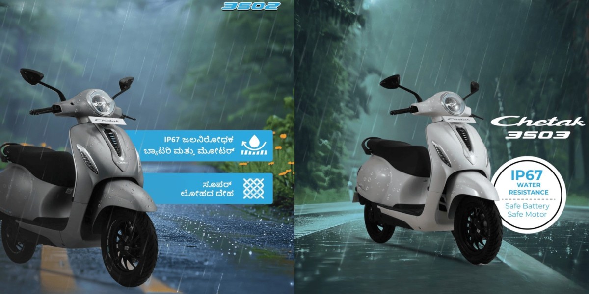 Chetak 3502 & 3503 The Electric Scooters Built