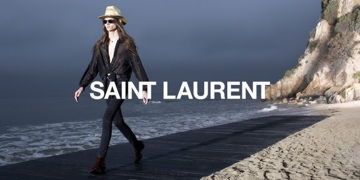 Saint Laurent her richly ornate look felt