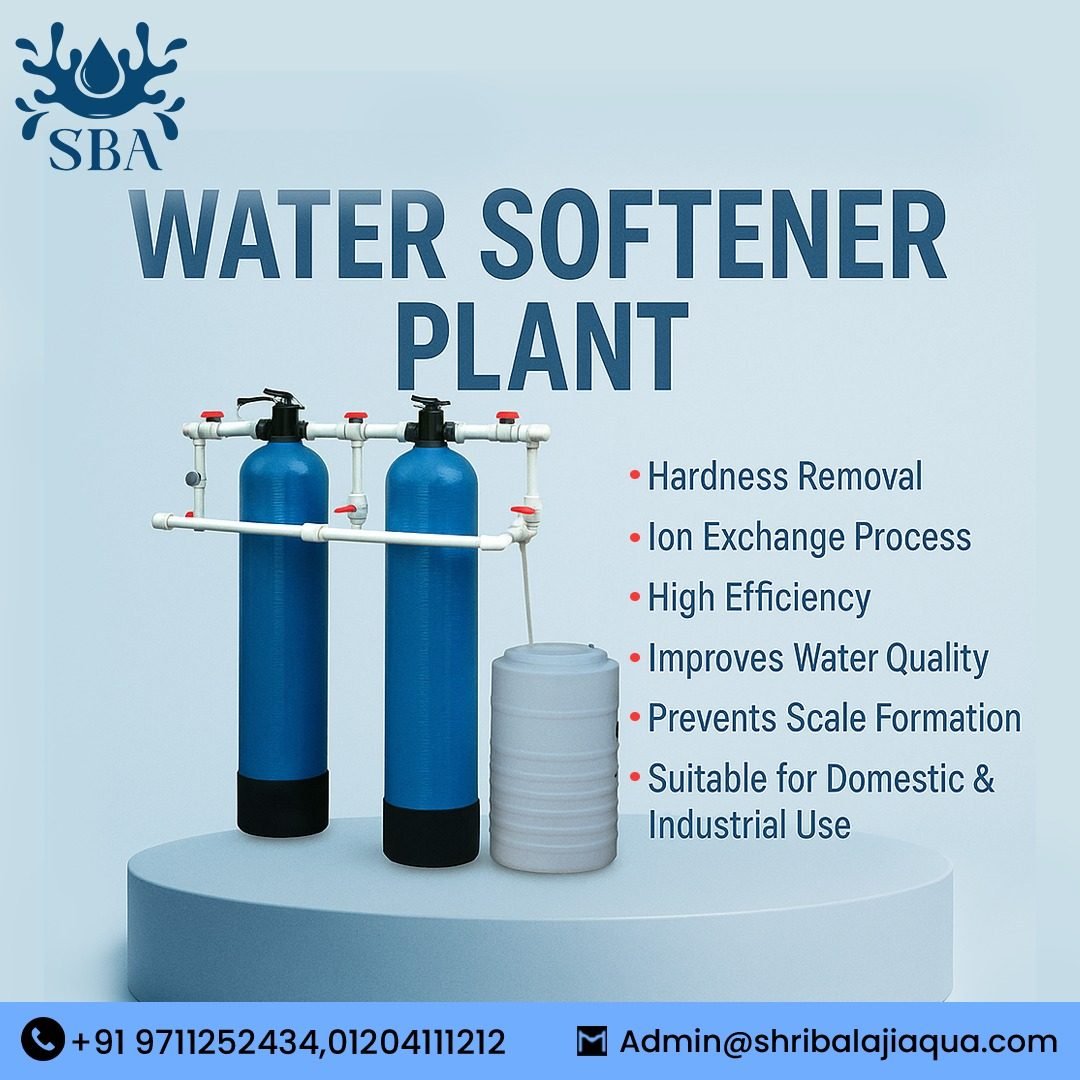 Shri Balaji Aqua: Trusted Water Softening Plant Manufacturer Delivering Reliable Hard Water Solutions - 100% Free Guest Posting Website