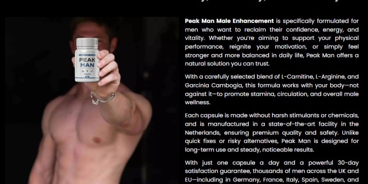 PeakMan Capsules UK [Updated 2025]: Today Price