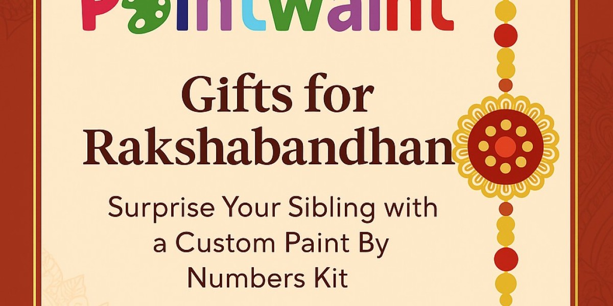 Rakshabandhan Gift: Custom Paint By Number Kit