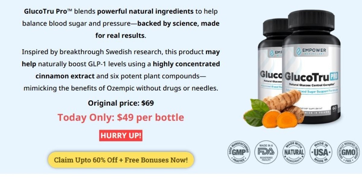 GlucoTru Pro- All Natural Ingredients for Blood