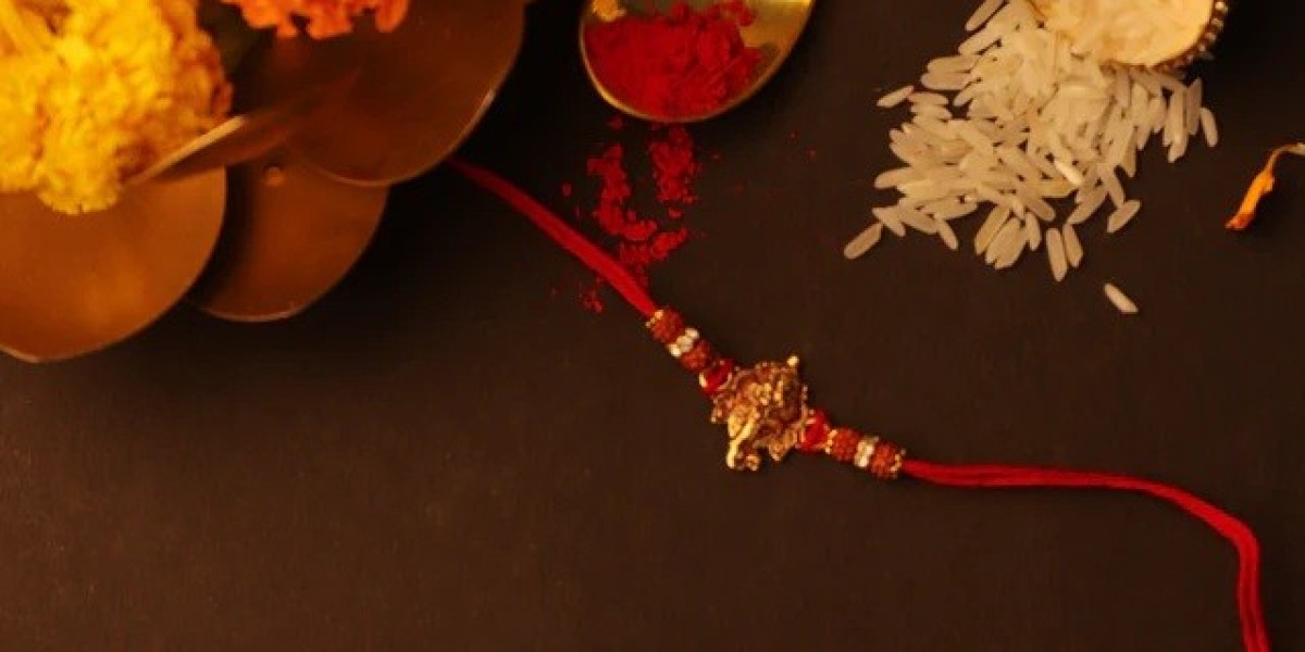 Buy Handmade Rakhi Online at The Knot Company