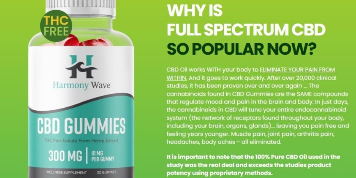 HarmonyWave CBD Gummies: A Holistic Approach to