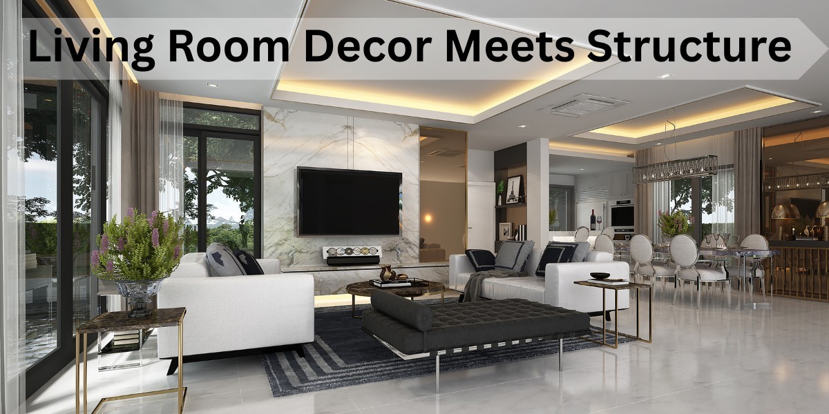 Living Room Decor Meets Structure | JK Cement
