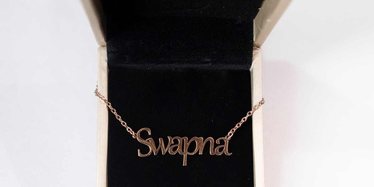 Premium Personalised Name Necklace in India: Ow