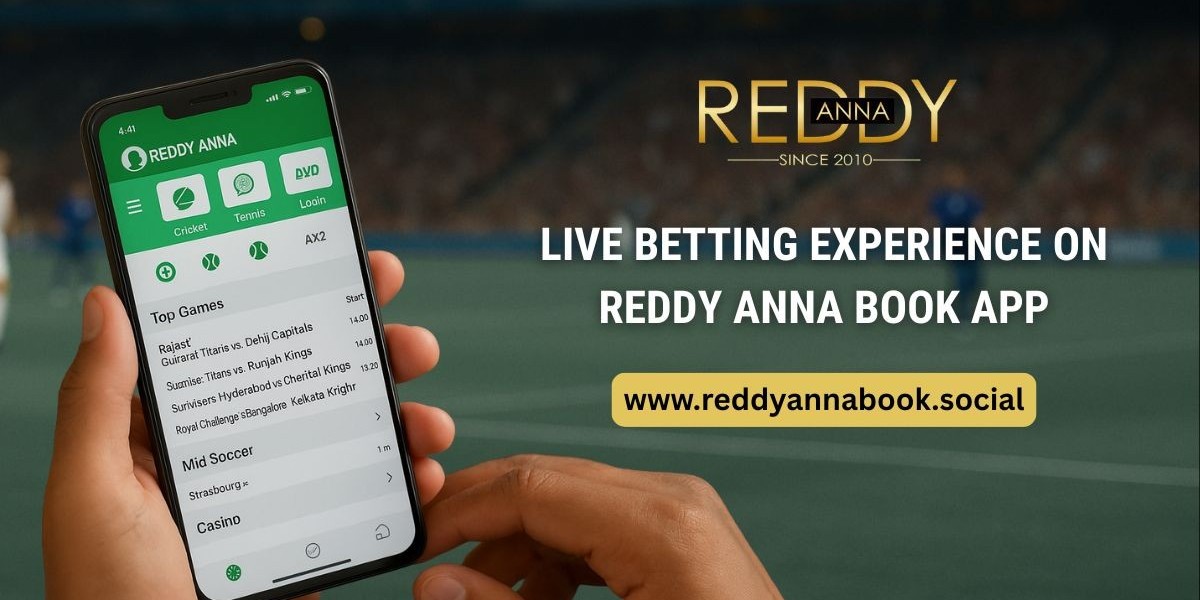 Live Betting Experience on Reddy Anna Book App