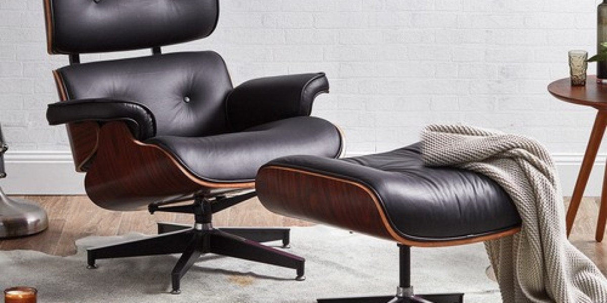 Modern Plywood Dining Chairs and Eames Soft Pad