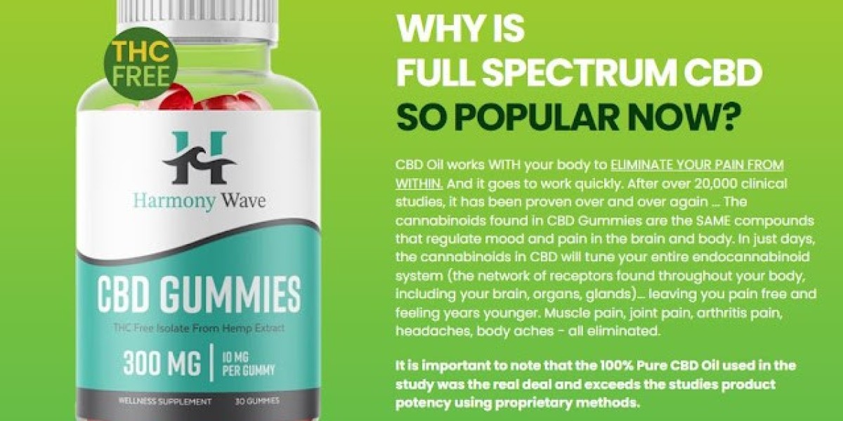 HarmonyWave CBD Gummies: Ingredients, #1 Price
