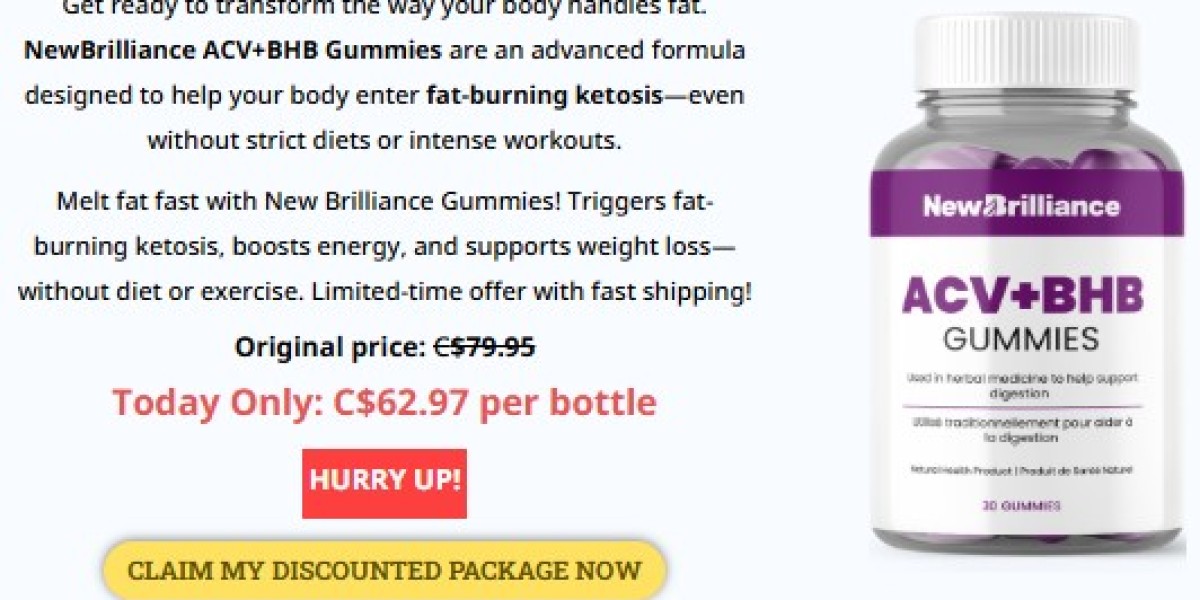 New Brilliance ACV Gummies CANADA: Its Benefits
