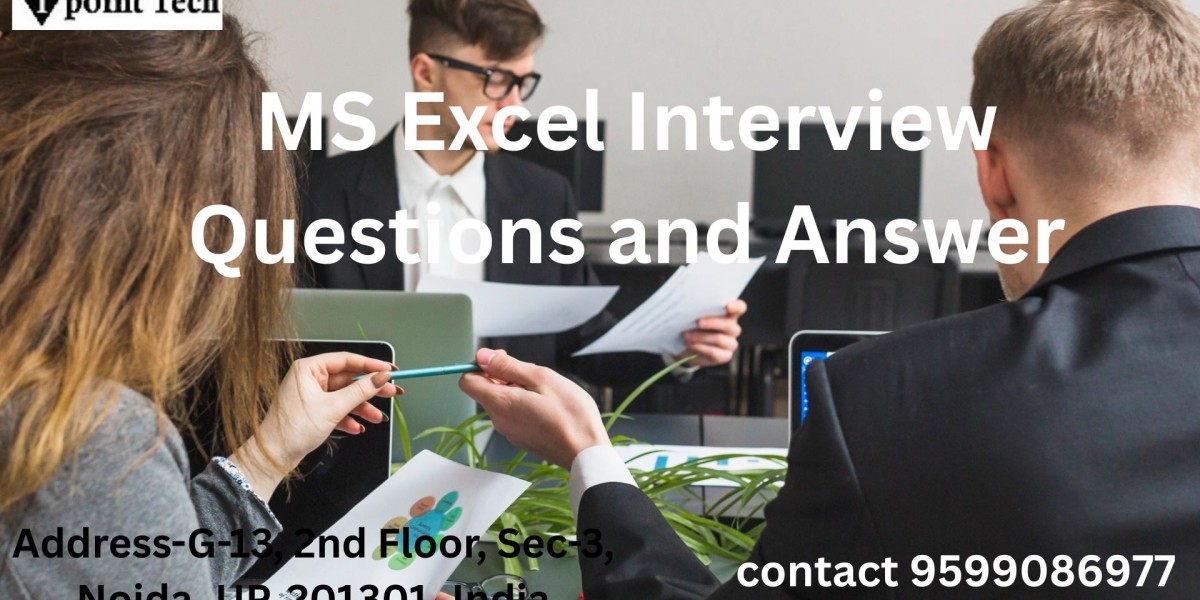 MS Excel Interview Questions and Answer