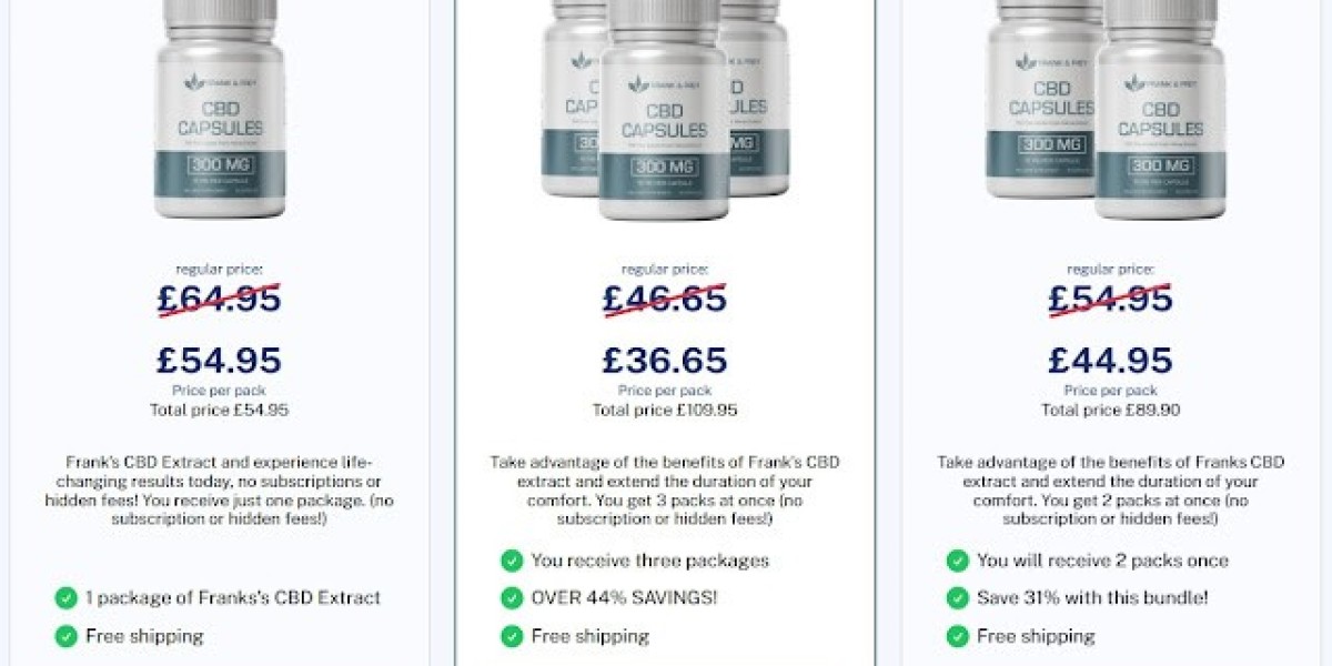 {Order Now} Frank Frey CBD Capsules UK Reviews