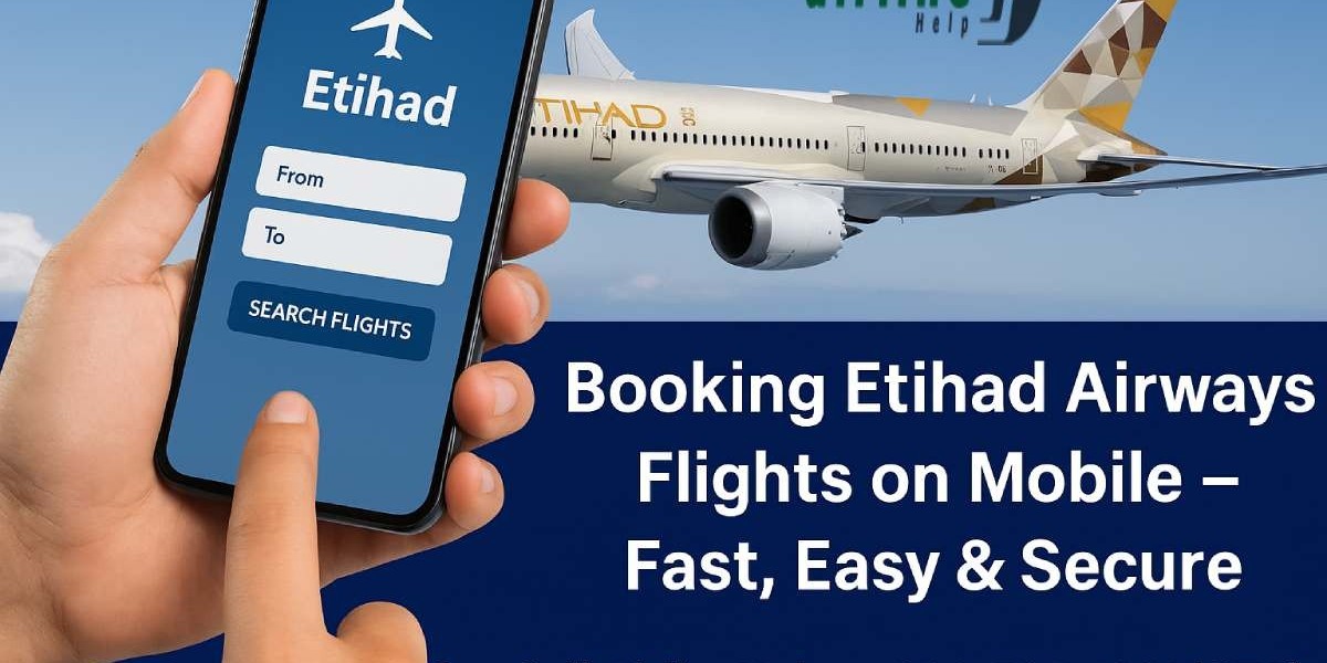 Booking Etihad Airways Flights on Mobile