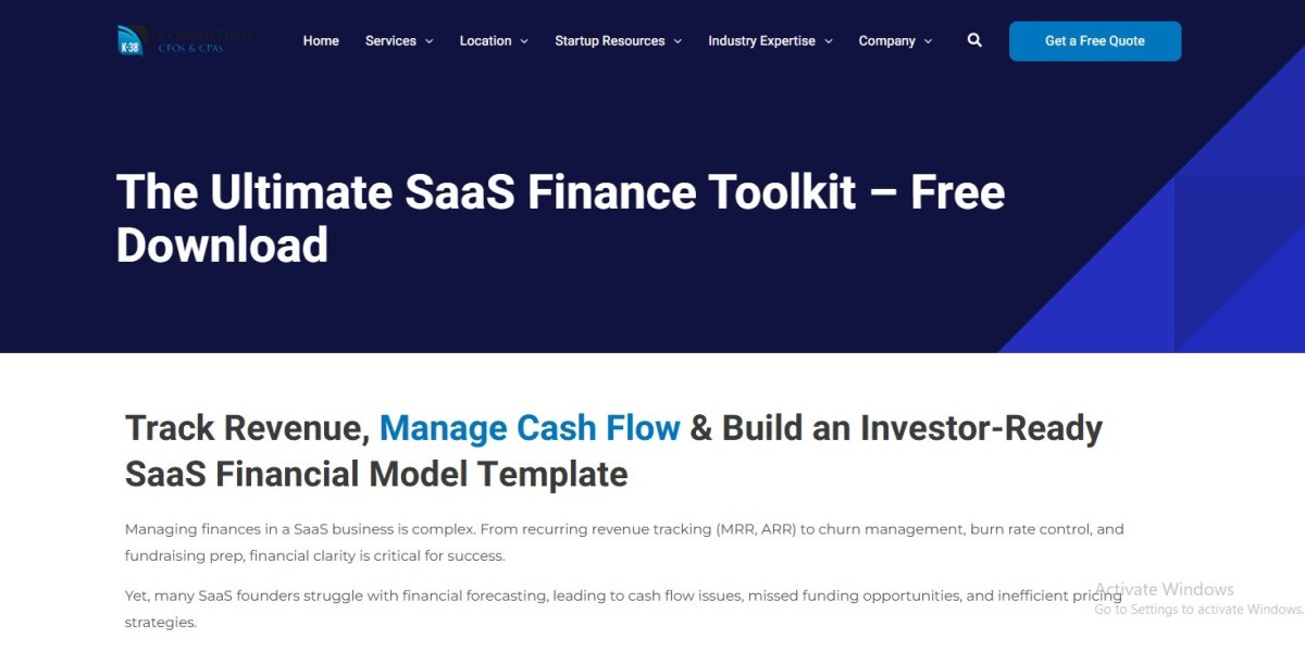 Have Financial Tools for Every SaaS Startup
