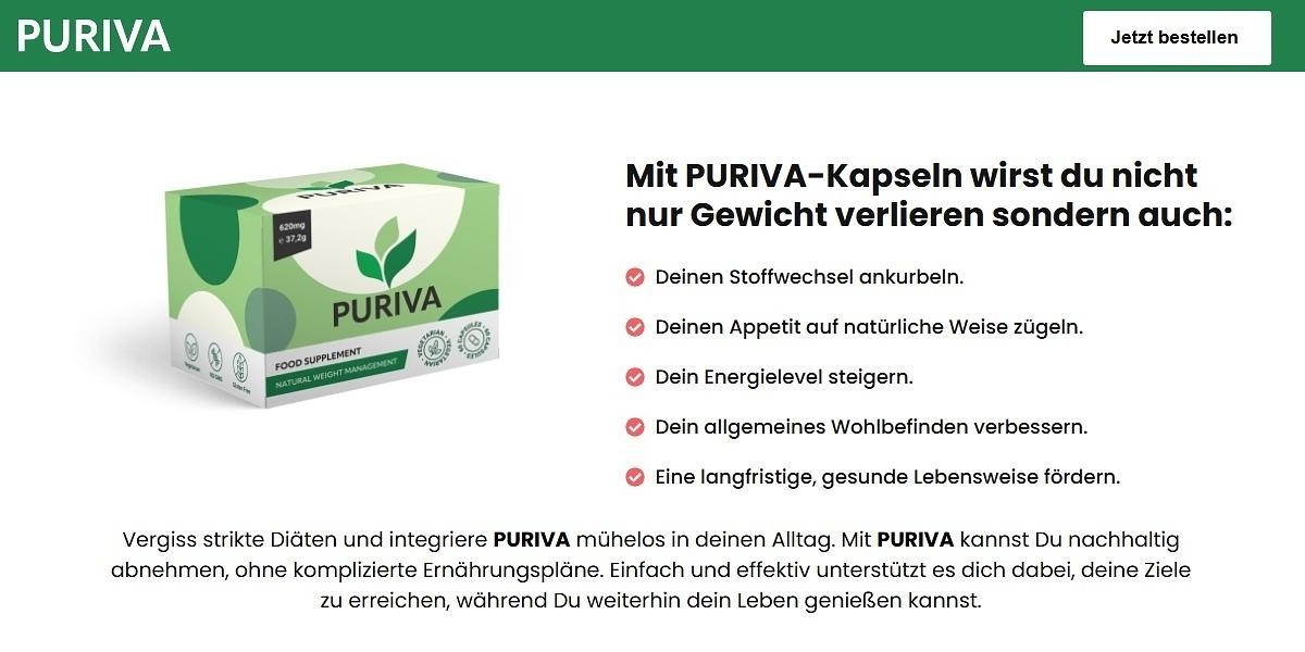 PURIVA Gewichtsverlustpillen