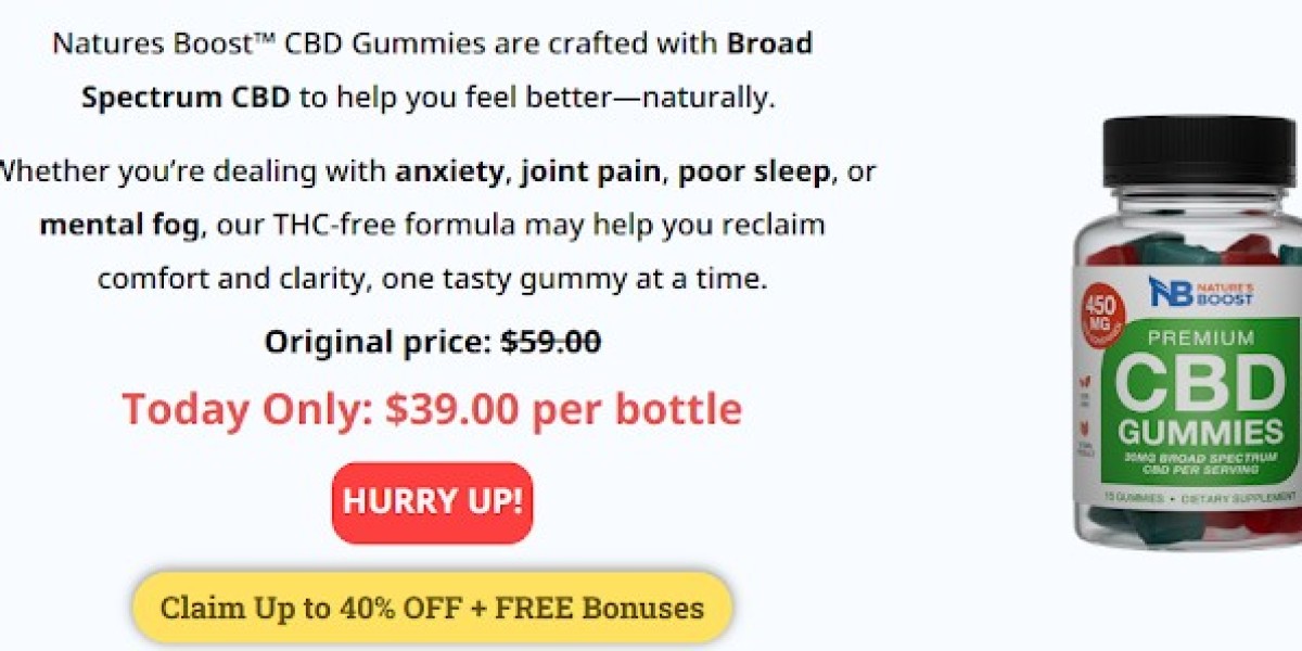 Real Results with Natures Boost CBD Gummies
