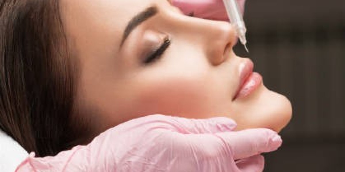 Smoothing Forehead Lines with Botox Injection