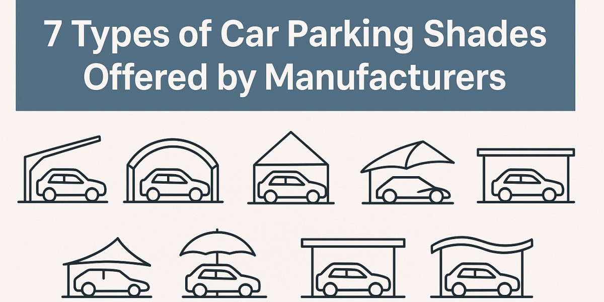 7 Types of Car Parking Shades Offered by Manufa