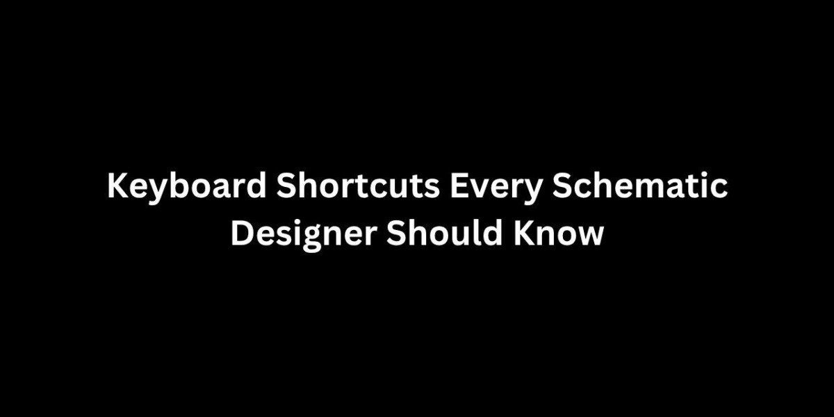 Keyboard Shortcuts Every Schematic Designer Use