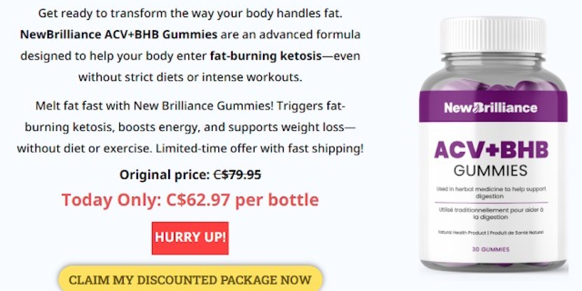 NewBrilliance ACV BHB Gummies CANADA