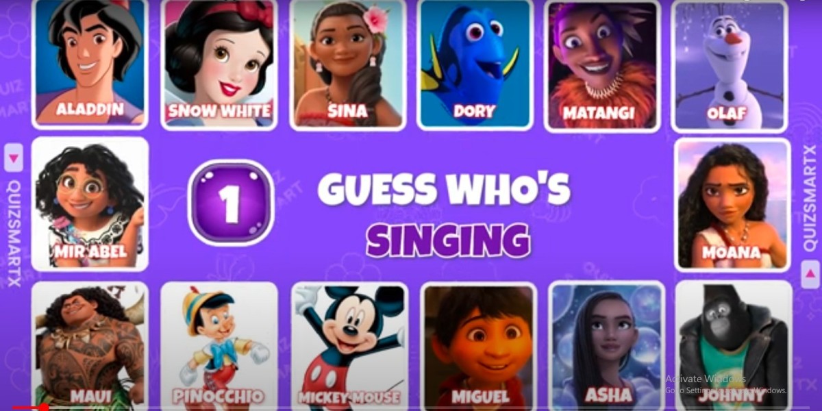 Guess the Disney Singer: Magic in Every Voice