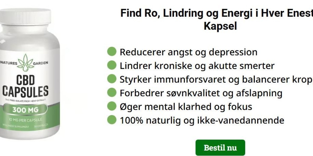 NaturesGarden CBD Capsules Danmark Naturlige mi