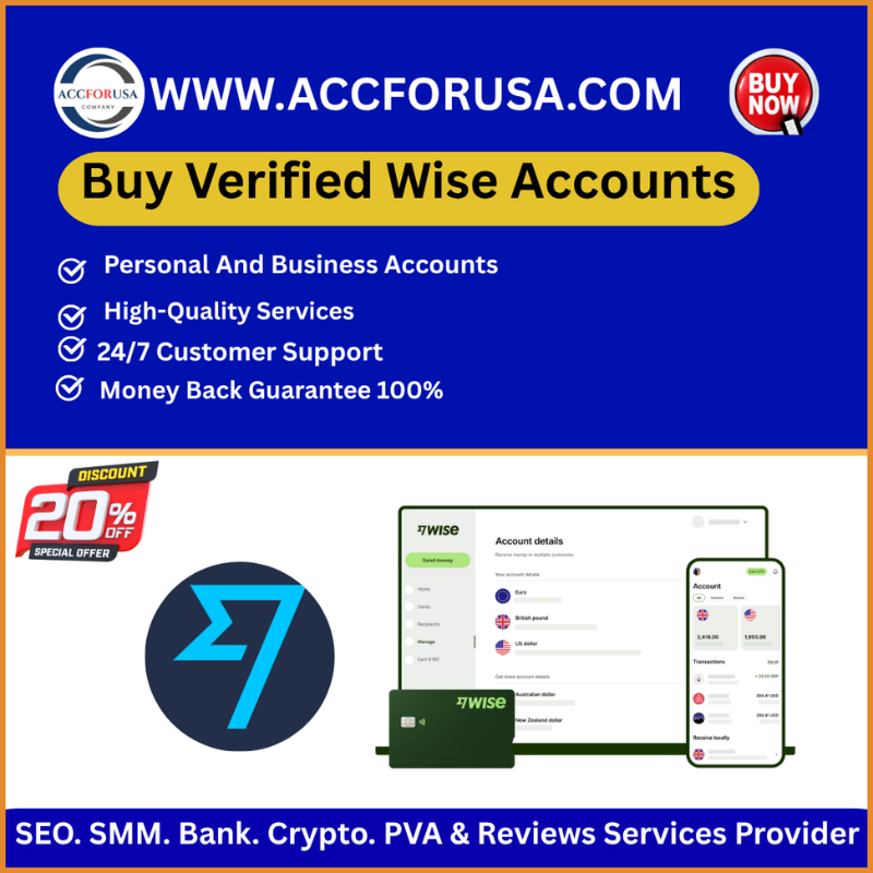 Buy Verified Wise Accounts - For Secure Global Transfers.