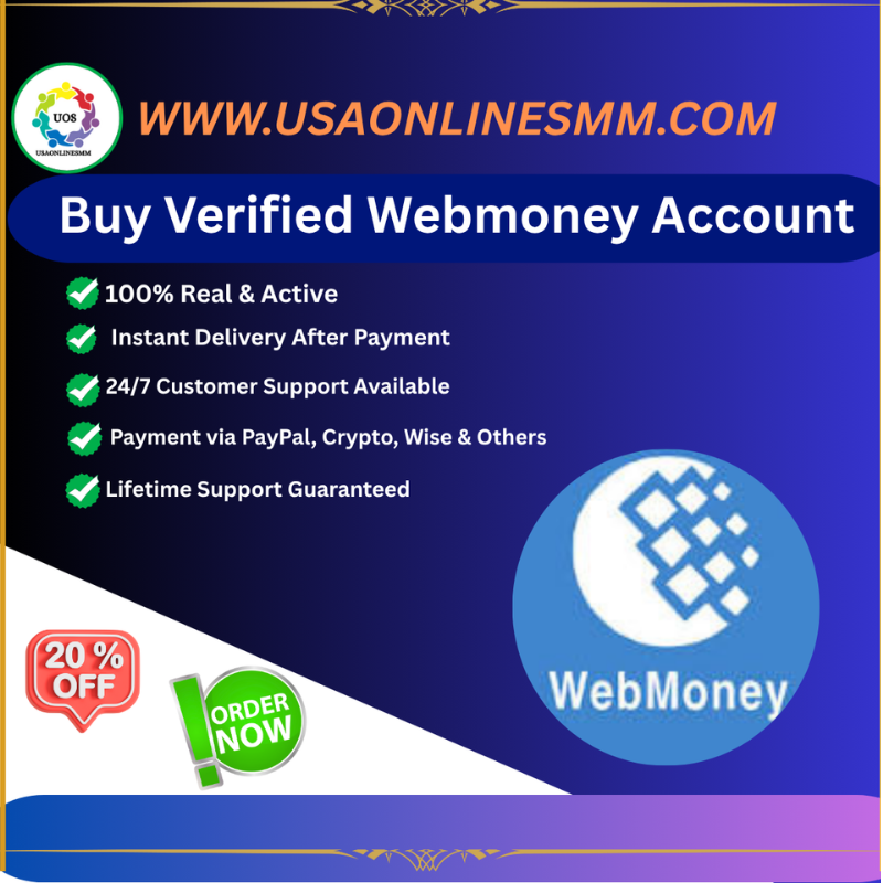 Buy Verified WebMoney Account - instant access conform