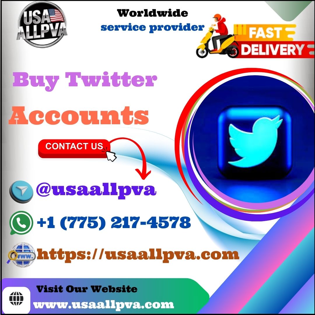 Buy Twitter Accounts - 100% best Bulk (PVA, Old)