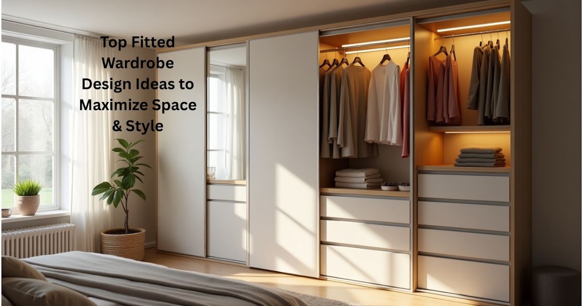 Top Fitted Wardrobe Design Ideas to Maximize Space & Style