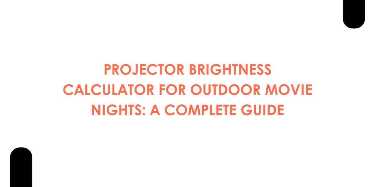 Projector Brightness Calculator for Outdoor