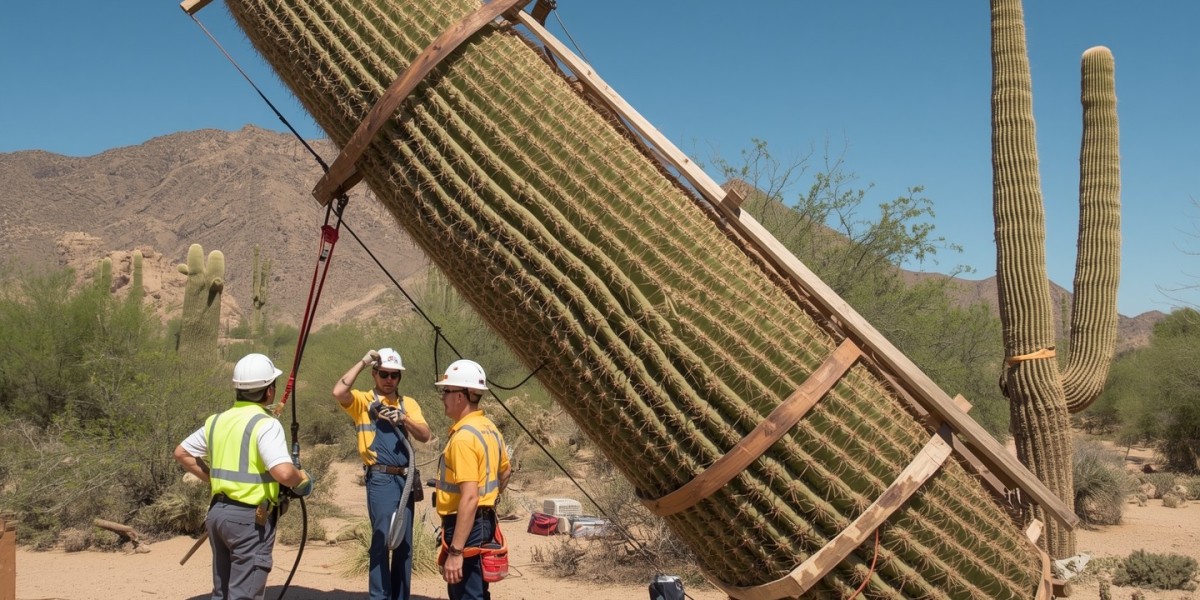 Leaning Saguaro Repair | Instant Support by AZ