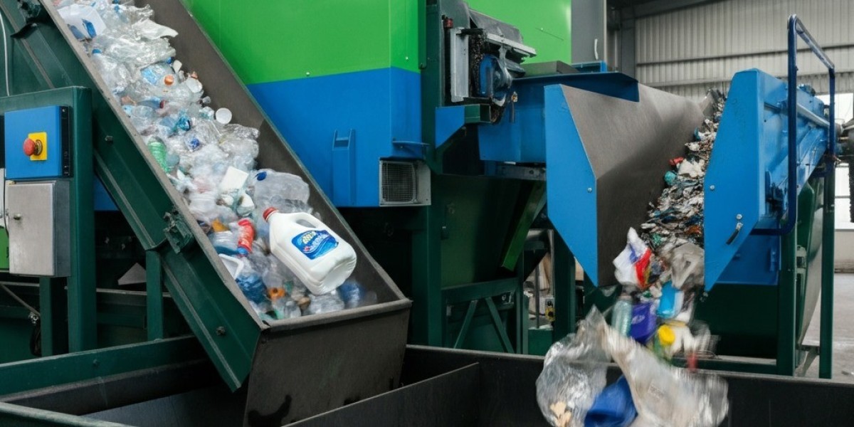 Recycled HDPE Plastic Sorting & Reprocessing