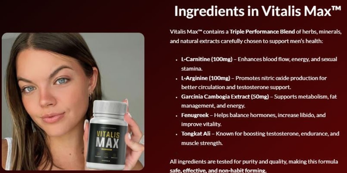 Vitalis Max UK Review: Natural Remedies for Enh