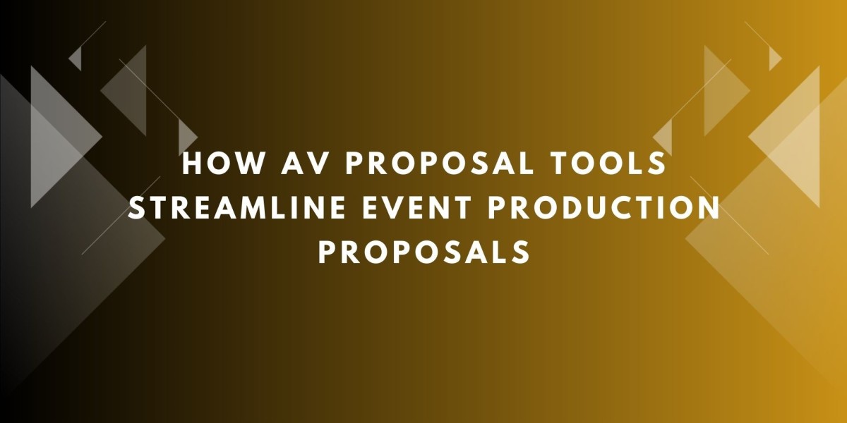 How AV Proposal Tools Streamline Event